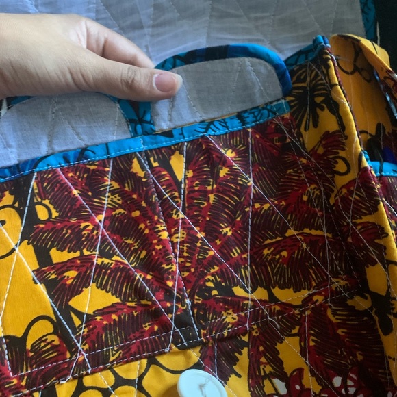 VINTAGE 2009 FLORAL PRINTED SATCHEL/CROSSBODY BAG - Picture 6 of 6